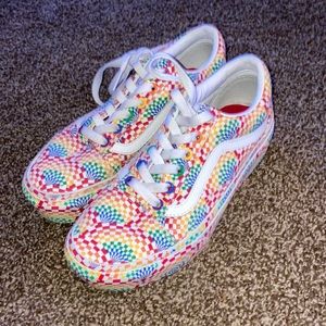 Vans Rainbow Kids shoe